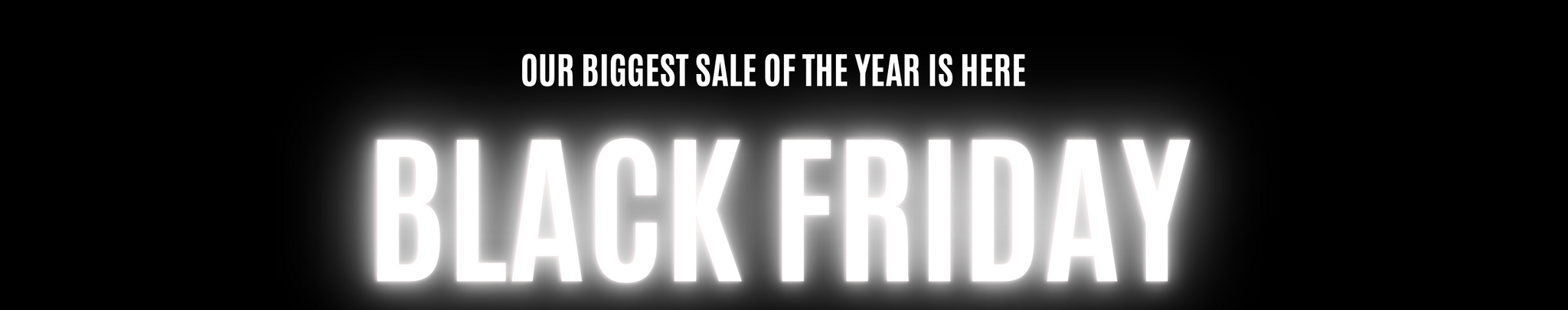 BLACK FRIDAY SALE